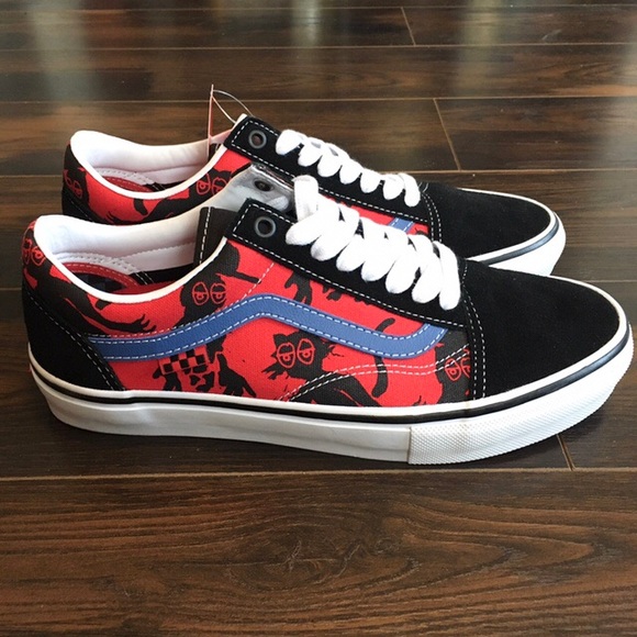 NWT! Vans Skate Old Skool KROOKED BY NATAS FOR RAY Shoes Men’s Size 9 Sneakers - Picture 2 of 10